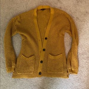 American eagle button up knit sweater